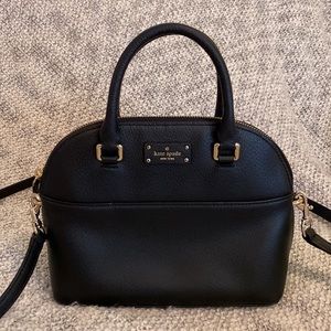 *New* Cute black Kate Spade satchel purse